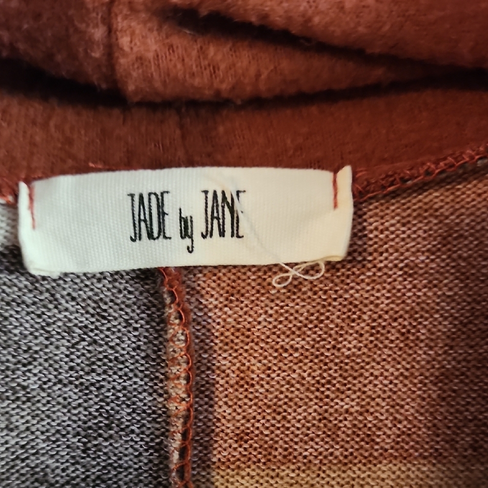 Striped Multicolor Cowl Neck Blouse - Picture 2 of 4
